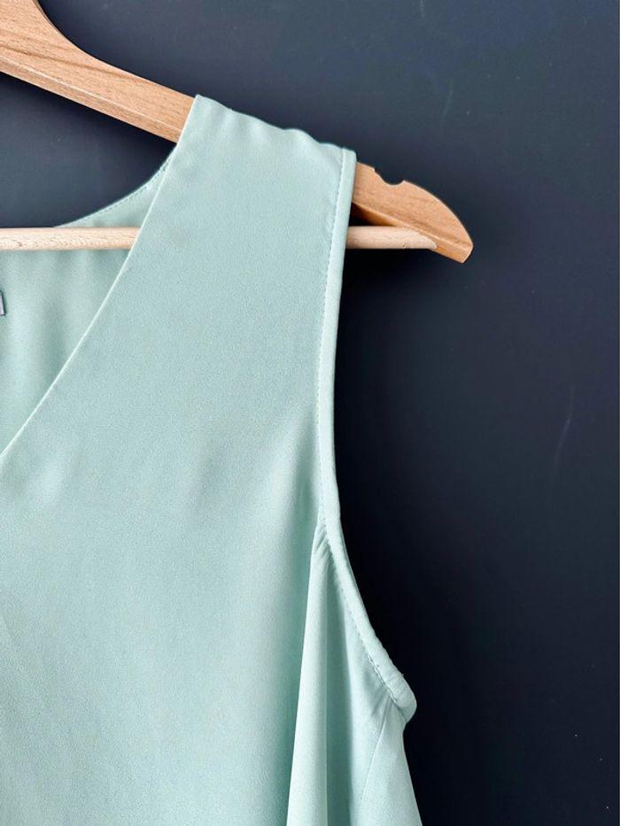 Débardeur vert menthe léger H&M Taille L - photo numéro 2