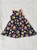 Robe 9 mois fille fleurs et fruits orchestra