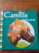 Camille fait du poney