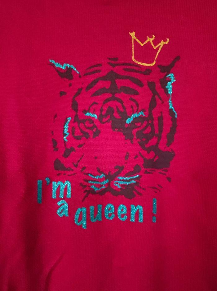 Pull fuschia tigre i'm a queen 8 ans / Orchestra - photo numéro 4