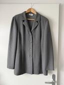 Blazer gris femme vintage