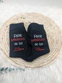 Chaussettes folle amoureuse de toi pour homme