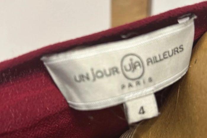 Blouse brodée Un jour ailleurs taille 4 soit 44 - photo numéro 3