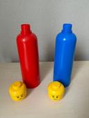 LOT DE 2 GOURDES "LEGO"