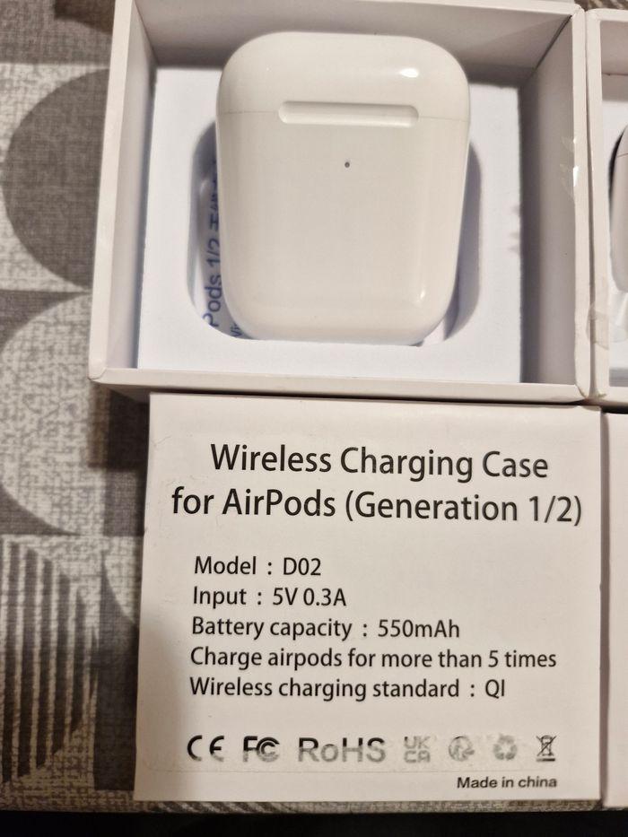 Chargeur compatible airpods marque générique(neuf) - photo numéro 2