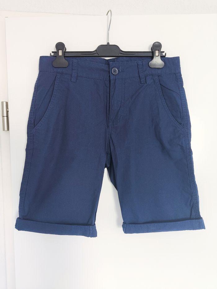 Short chino bermuda bleu marine United colors of Benetton 14 ans - photo numéro 1