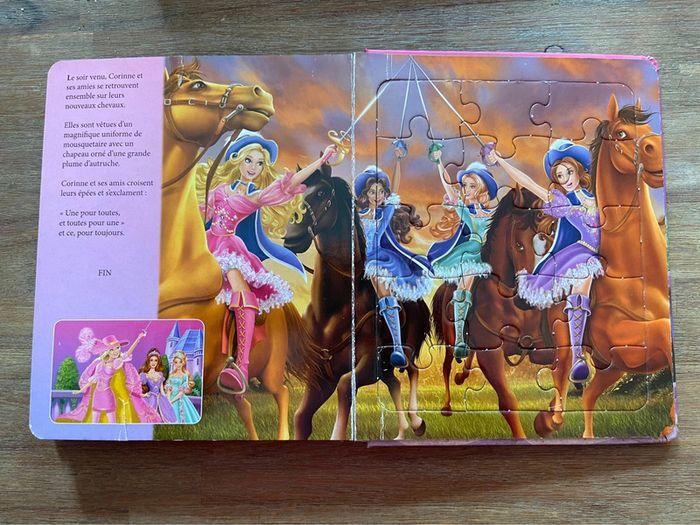 Livre puzzle barbie - photo numéro 7