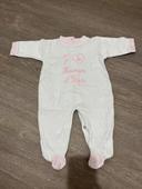 Pyjama « j’aime maman et papa » 9 mois