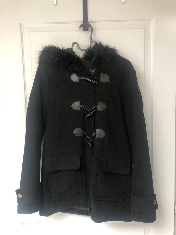 Manteau noir femme taille S neuf