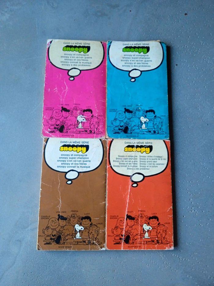 Livre Snoopy tome 2,5,6,7 - photo numéro 2