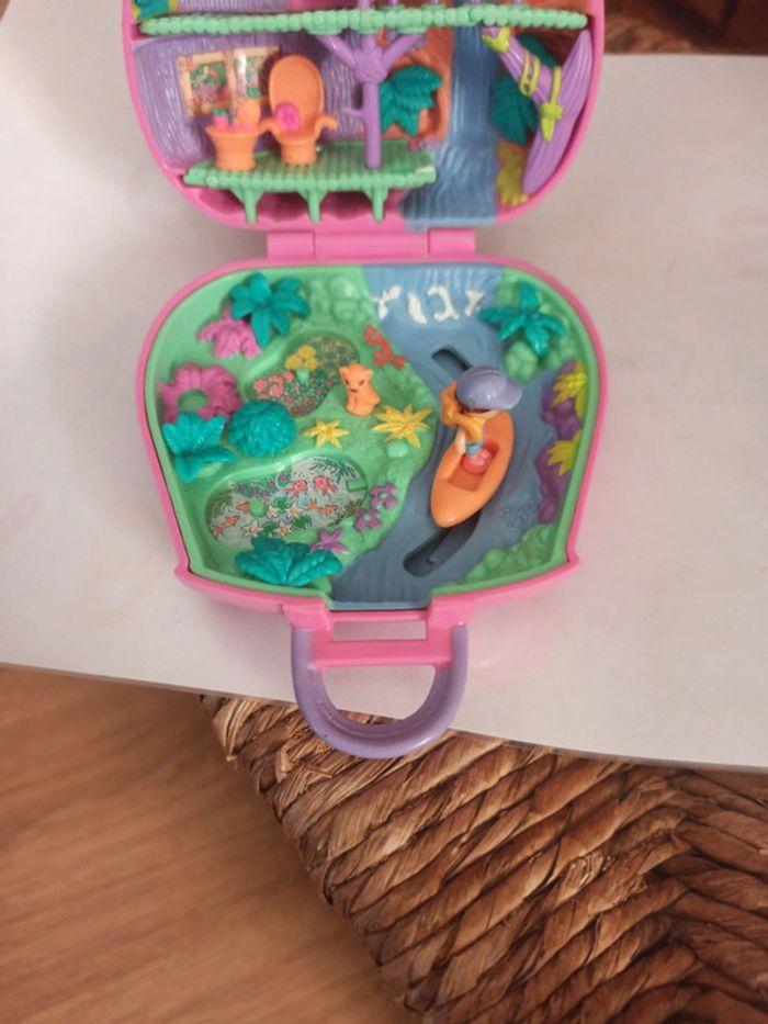 Polly pocket jungle sac rose tbe 1996 - photo numéro 5