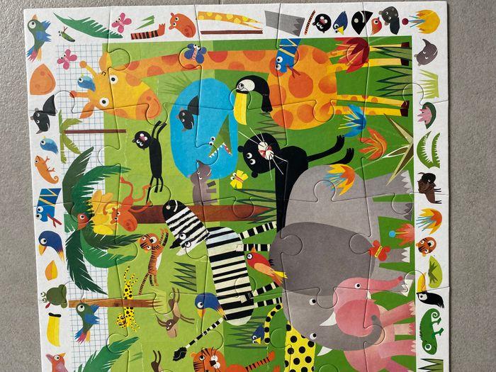 Puzzle observation Djeco La jungle 35 pièces 3 ans - photo numéro 6