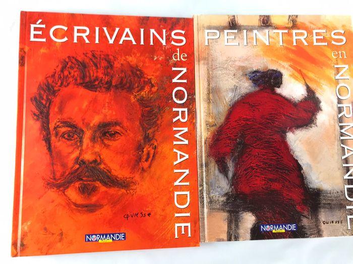 Peintures et écrivains de Normandie en coffret - photo numéro 1