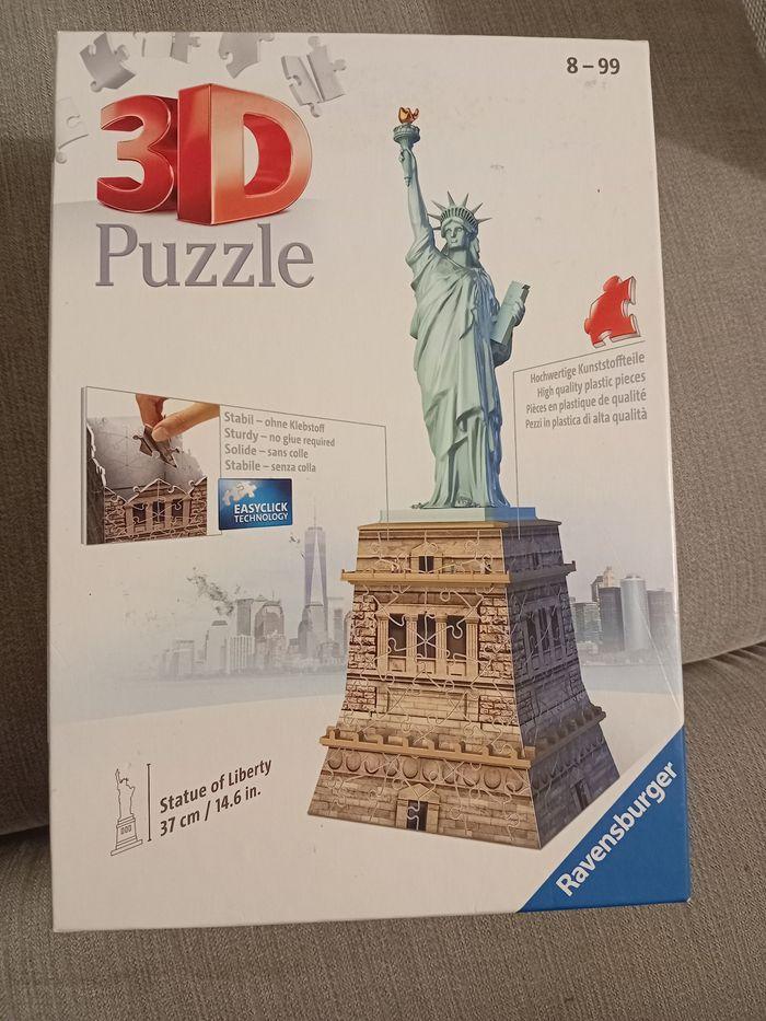 Puzzle 3D statue de la liberté