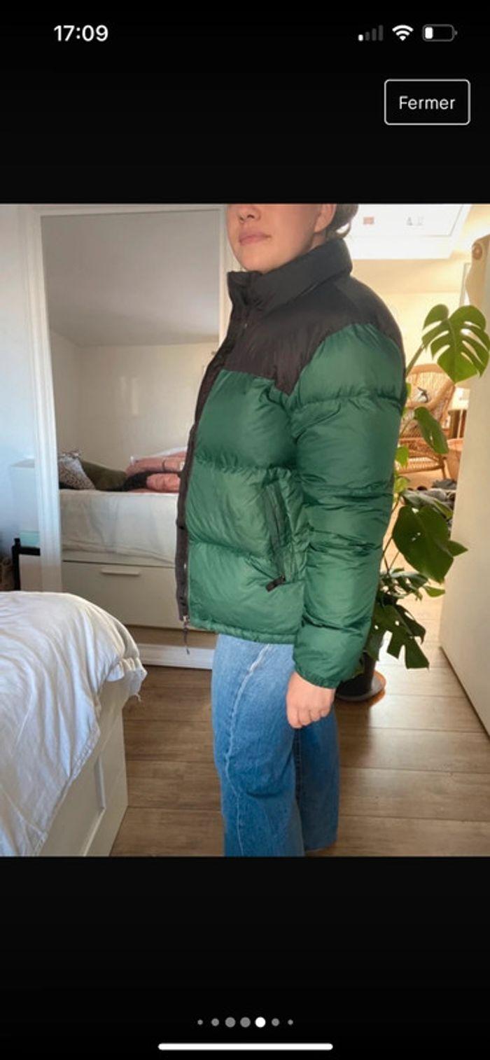 Doudoune vert The north face 700 Nuptse taille XL enfant ou S femme - photo numéro 13