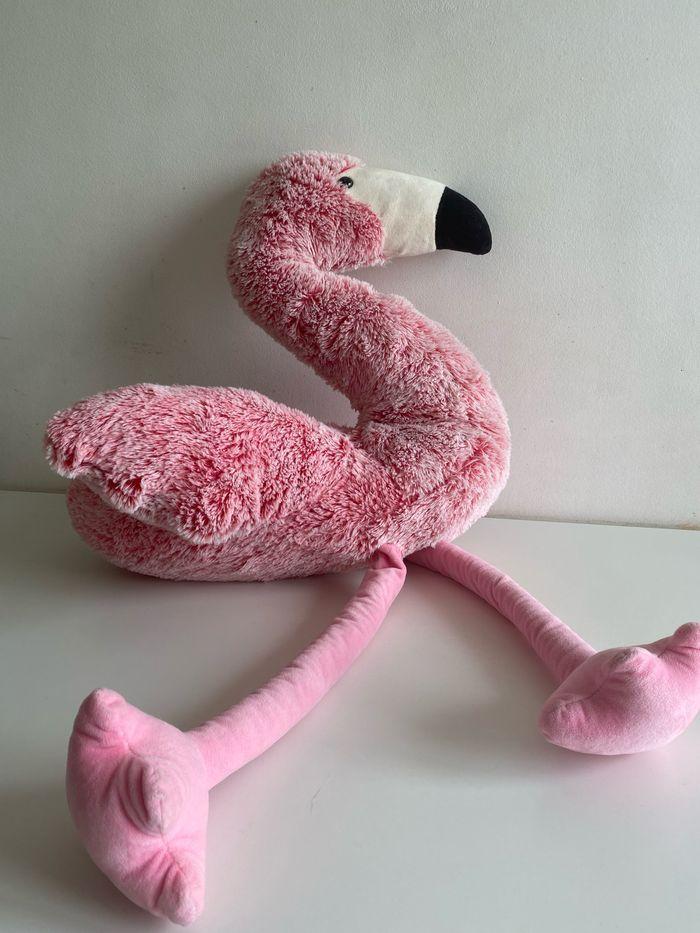 Peluche flamant rose - photo numéro 1