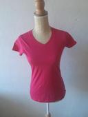 Tee-shirt femme Go Sport rose taille XS