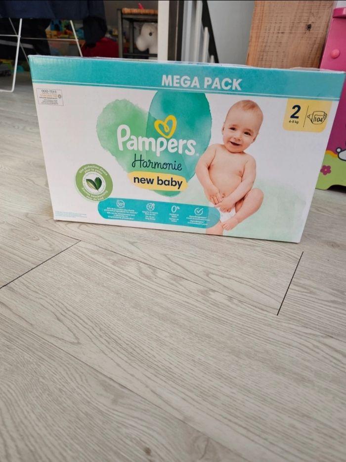 Pampers harmonie mega pack taille 2 - photo numéro 1