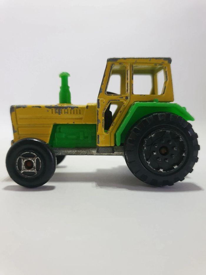 Tracteur Jaune/Vert Majorette 208 - 1/60 Made in France 🇫🇷 - photo numéro 11