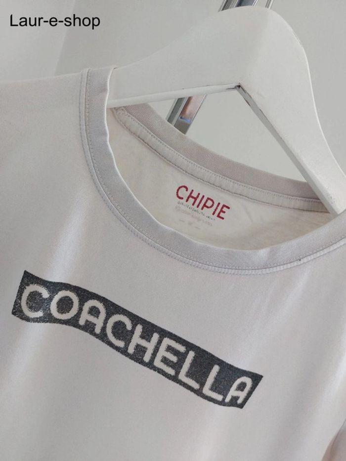 T-shirt manches courtes blanc chipie 14 ans - photo numéro 2