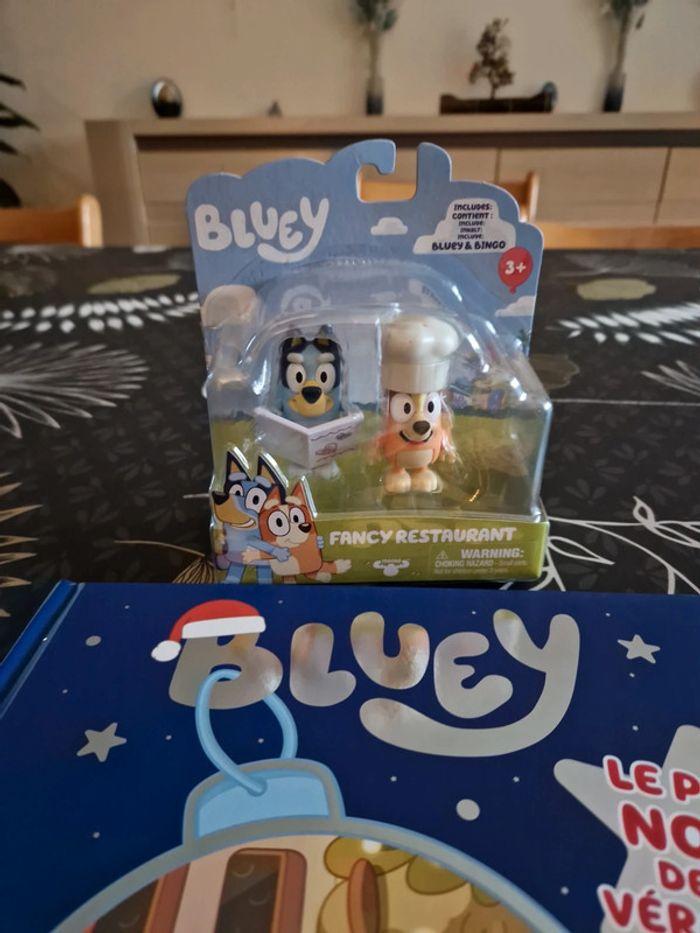 Figurine et livre bluey - photo numéro 2