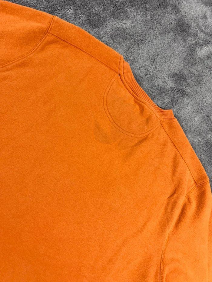 👕 Sweat à capuche Veste University Rare Vintage y2k 90s 2000s Izod Orange Taille XL 👕 - photo numéro 19