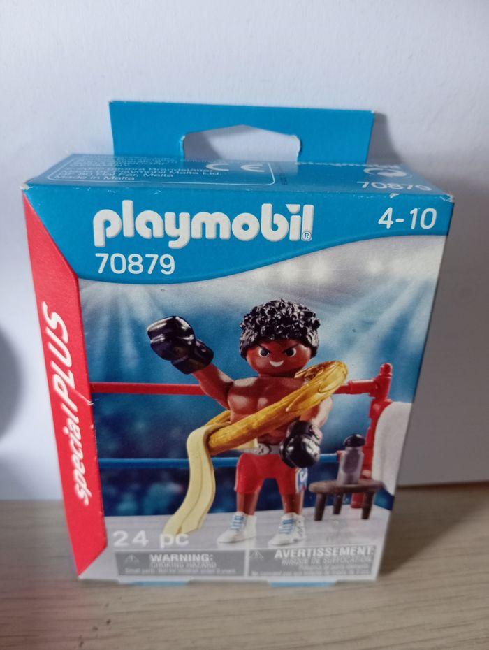 Playmobil Neuf Boxeur - photo numéro 1