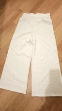 Pantalon large blanc