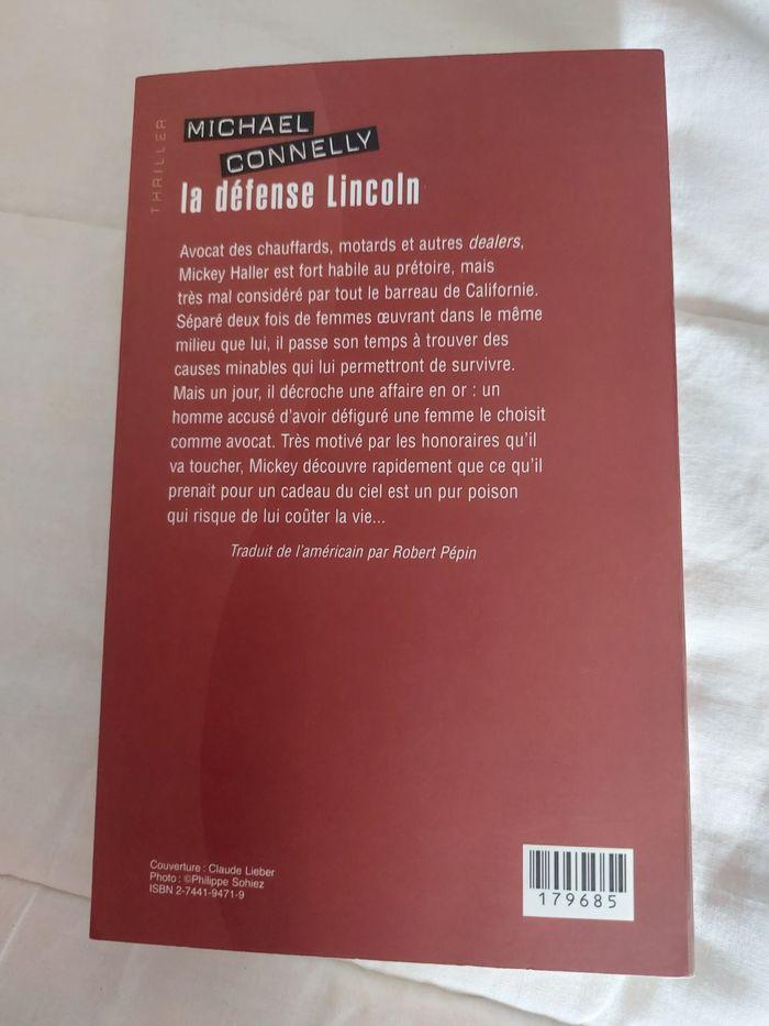 Livre titre La défense de Lincoln - photo numéro 2