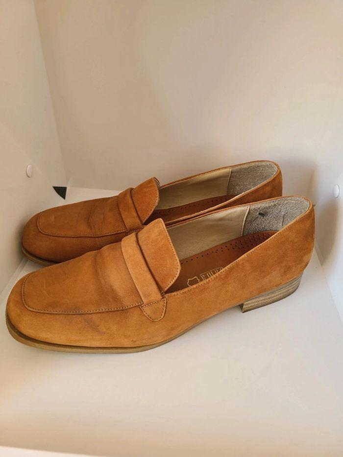 Chaussures mocassin marron caramel 41 bama - photo numéro 5