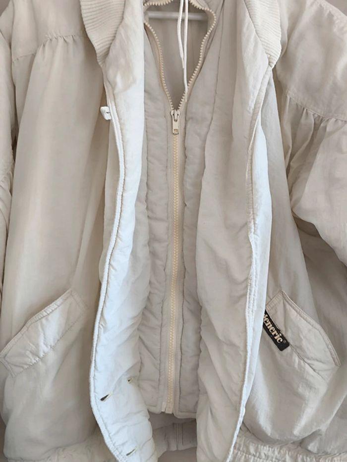 🤎 Blouson vintage blanc cassé 40/42/44🤎 - photo numéro 10