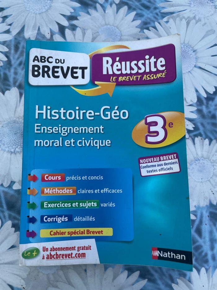 cahier révision brevet 3e - photo numéro 1