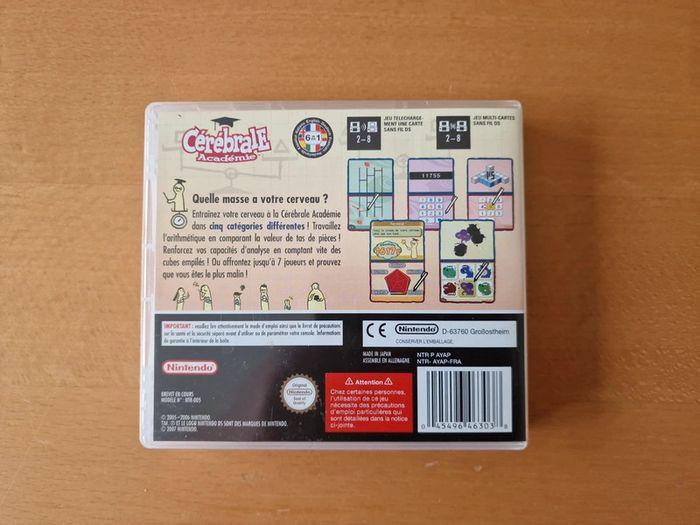 Jeu Nintendo DS cérébrale académie en TBE - photo numéro 2