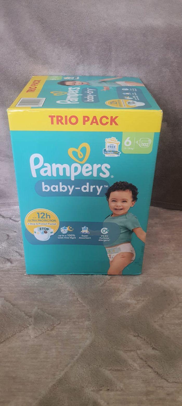 Troi pack couche Pampers