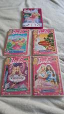 Lot 5 dvd barbie