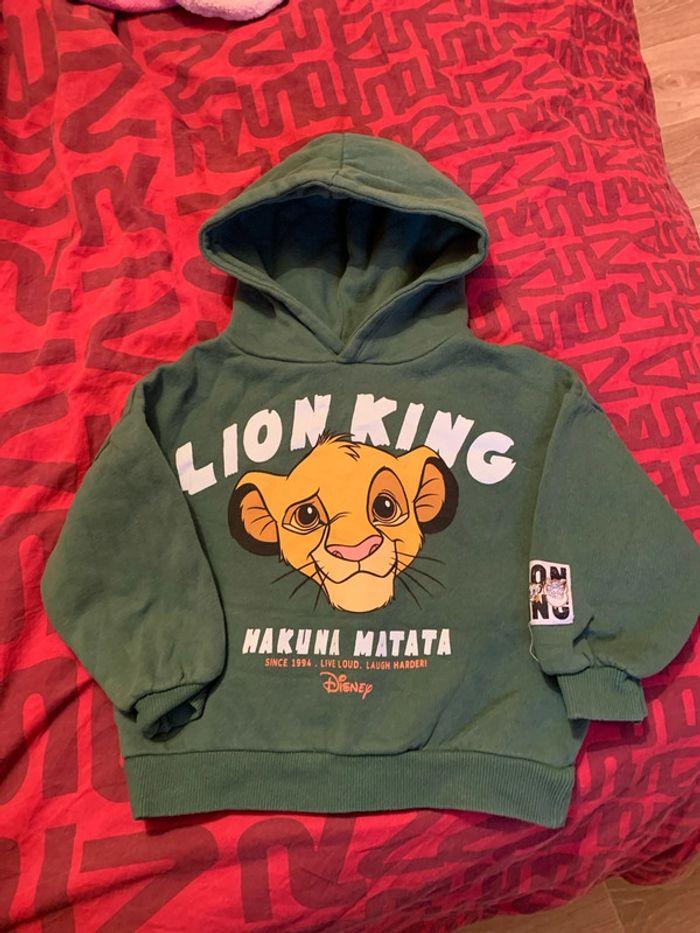 🛑pull disney 18/24 mois 🛑 roi lion - photo numéro 2