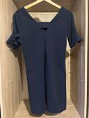 Robe droite cache cache bleu marine