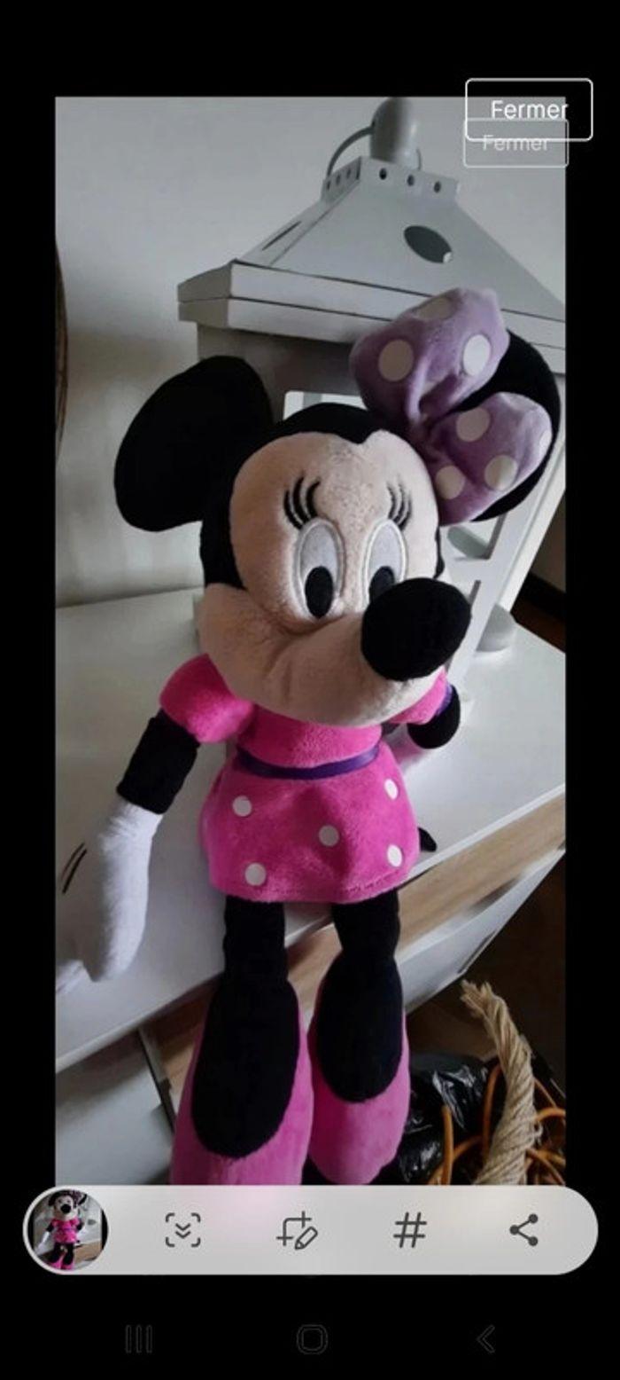 Peluche minnie 45 cm - photo numéro 2