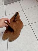 Boots daim 37