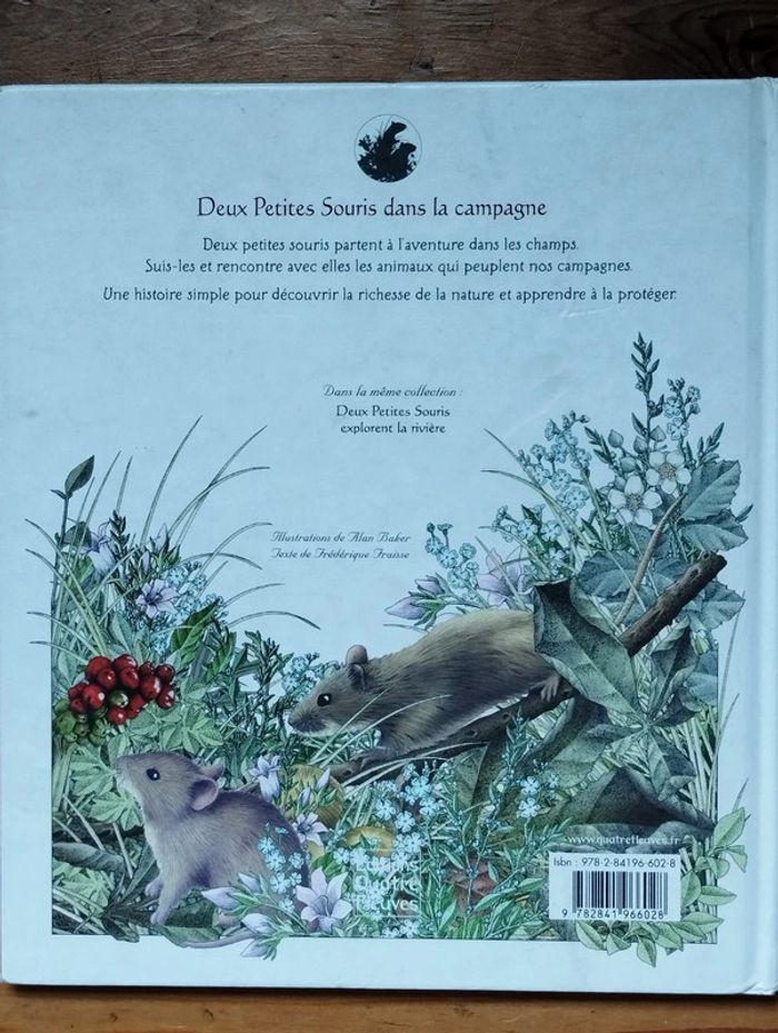 Deux petites souris dans la campagne livre enfant - photo numéro 2