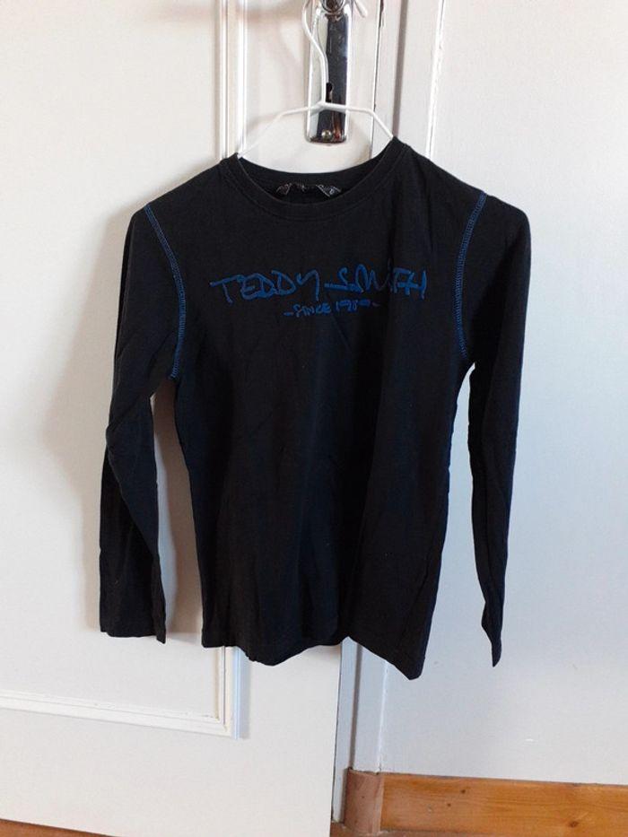 T shirt manches longues teddy Smith 10 ans - photo numéro 1