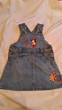 Robe disney jean 12 mois