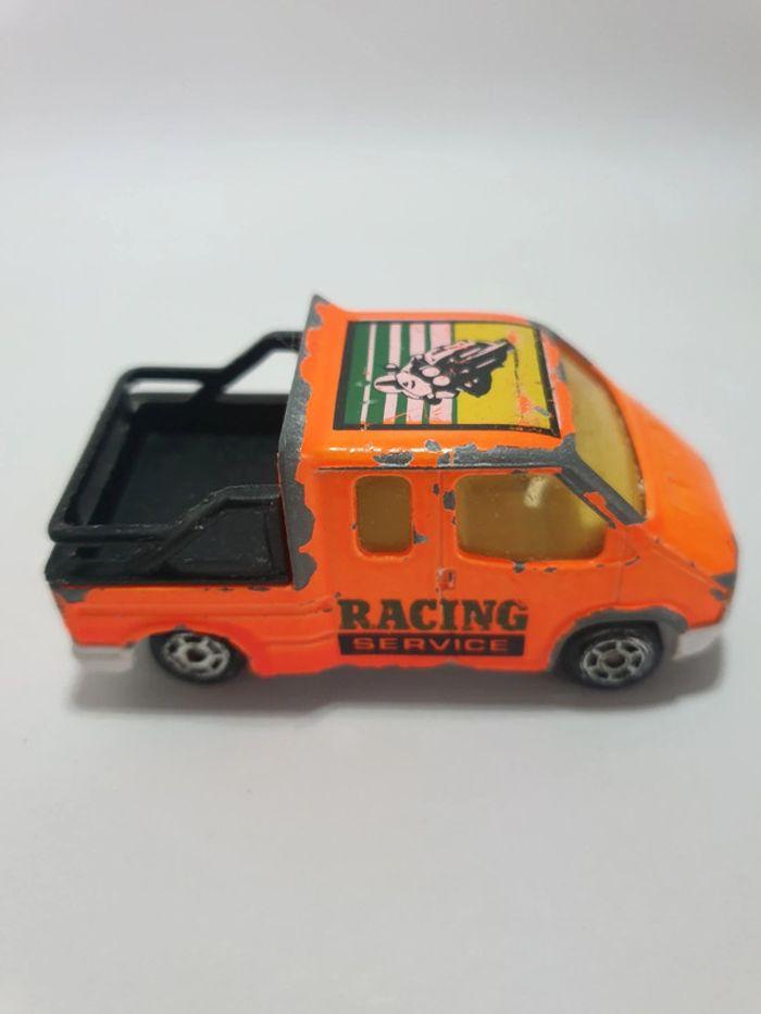 FORD Transit Racing Service Orange Majorette 243 - 1/60 🇫🇷 - photo numéro 6