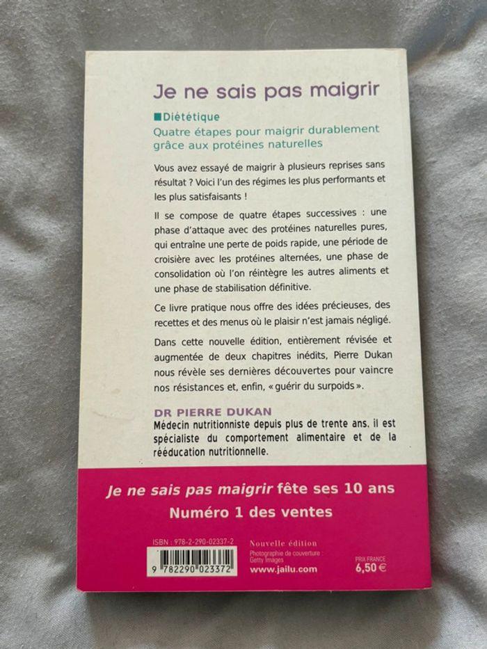 Lot de 3 livres sur le régime - photo numéro 2