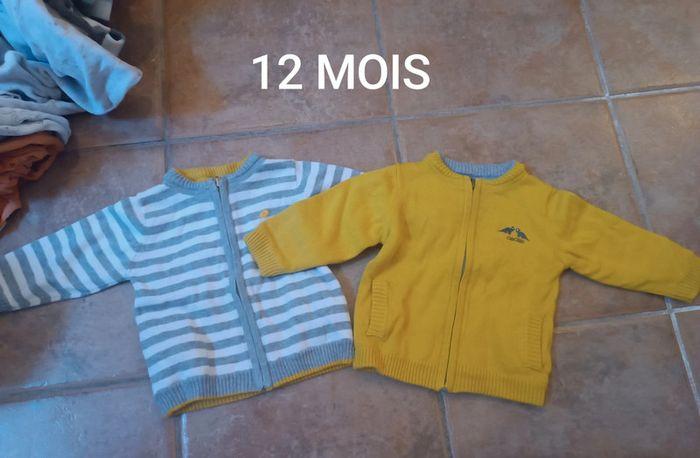 2 vestes 12 mois