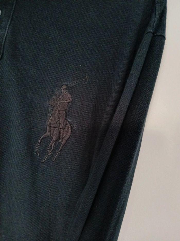 Polo Ralph Lauren XL noir manches longues - photo numéro 3