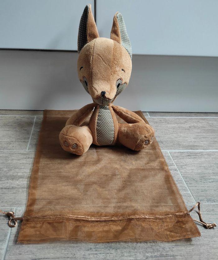 Peluche doudou renard NEUVE