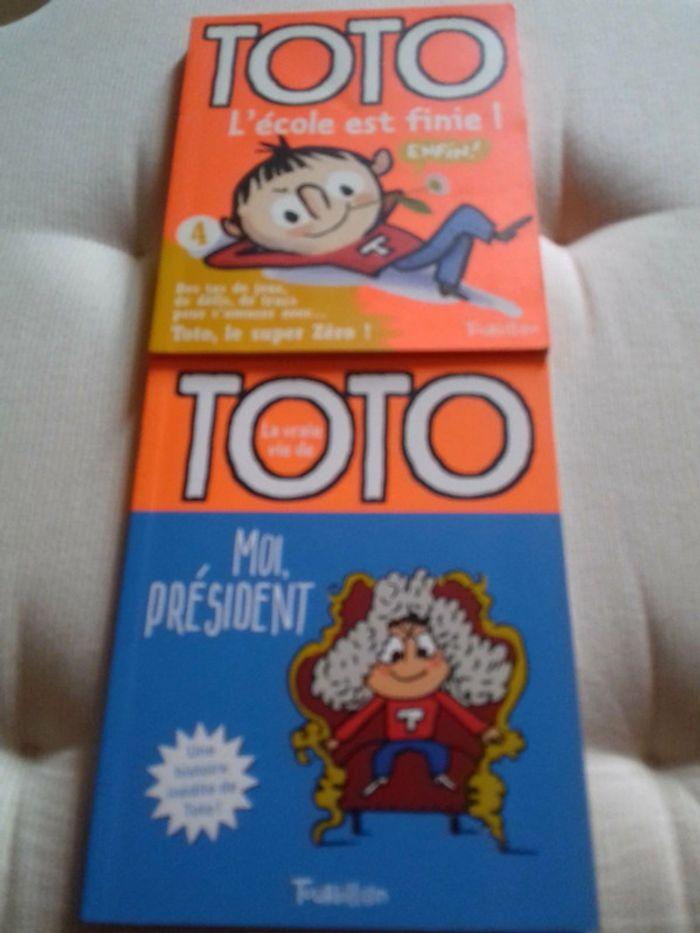 Lot de deux livres toto - photo numéro 1