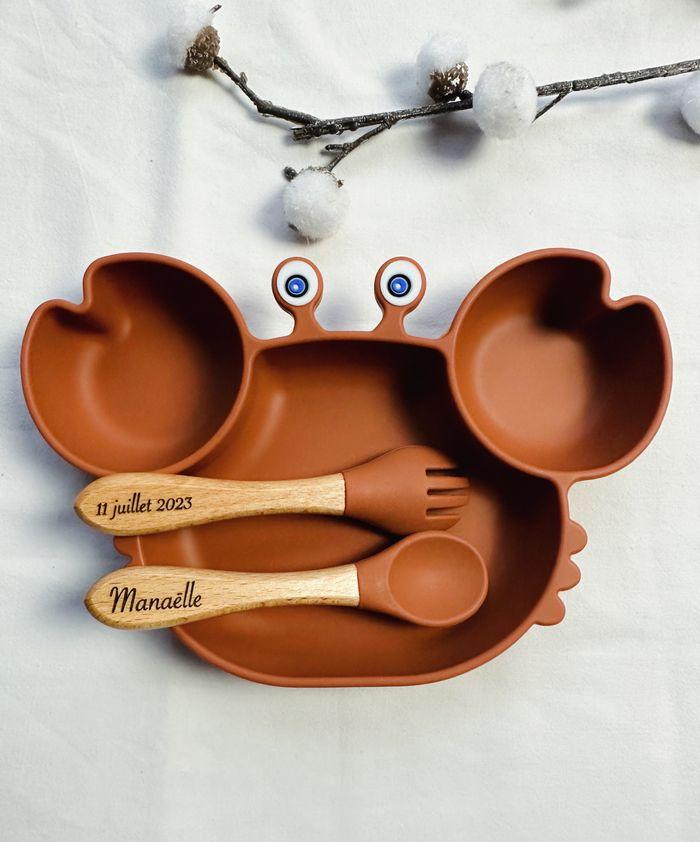 Assiette bébé en silicone personnalisée - photo numéro 8