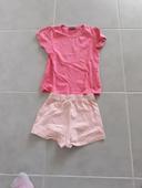 Short et tee-shirt 5 ans